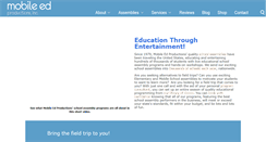 Desktop Screenshot of mobileedproductions.com